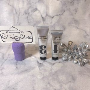 VERSO Skincare Gift Set-Retinol Super Facial Serum & Retinol Night Cream-2pc-NEW